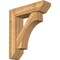 Ekena Millwork Westlake Slat Rough Sawn Bracket w/ Offset Brace, Western Red Cedar, 8"W x 30"D x 34"H BKT0806X30X34WTL06RWR - alternate 1